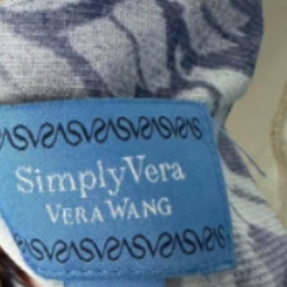 Simply Vera Vera Wang Floral Print Sleeveless Maxi Dress - Picture 8 of 11